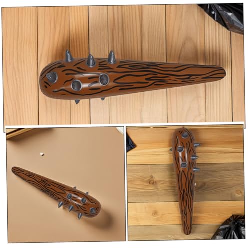 CIYODO 4 Stück Aufblasbare Party Assistenz Sticks Leichtes Schnell Aufblasbares Sport und Zubehör in Tiefbraun für Fröhliche Outdoor Events und Geburtstagsfeiern von CIYODO