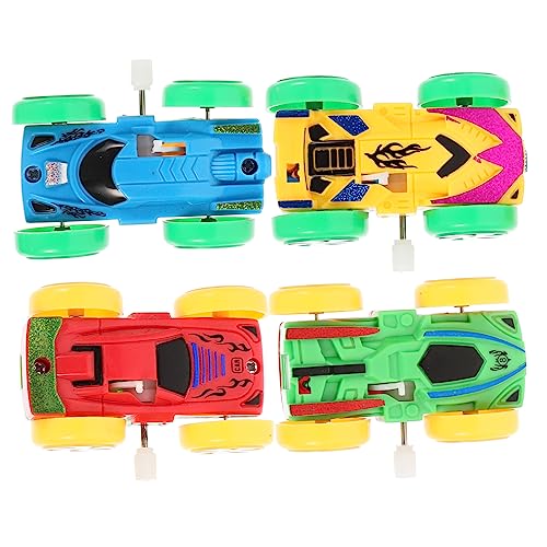 CIYODO 4 Stück Aufzieh mini Auto lustige Aufziehspielzeuge für Rennwagen Wind Aufziehspielzeug, Uhrwerkspielzeug Uhrwerk für Plastik Zufällige Farbe CIYODO 4 Stück Aufzieh mini Auto lustige Aufziehspielzeuge für Rennwagen Wind Aufziehspielzeug, Uhrwerkspielzeug Uhrwerk für Plastik Zufällige Farbe von CIYODO