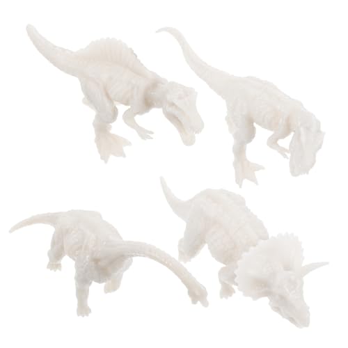 CIYODO 4 Stück Dinosaurier-modellspielzeug Dinosaurierspielzeug Für 5-7 Dinosaurier-Modelle Party Gefälligkeiten Strumpffüller Für Jungen Dinosaurierfarbe Weiß PVC CIYODO 4 Stück Dinosaurier-modellspielzeug Dinosaurierspielzeug Für 5-7 Dinosaurier-Modelle Party Gefälligkeiten Strumpffüller Für Jungen Dinosaurierfarbe Weiß PVC von CIYODO