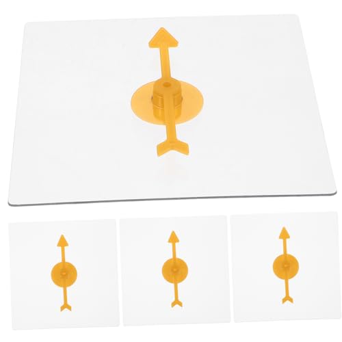 CIYODO 4 Stück Mathematikspielspinner Mathe- Bretter Spiel Pfeile Partyspiel im Klassenzimmer Plastik von CIYODO