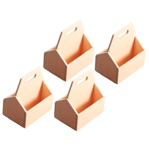 CIYODO 4 Stück Puppenhaus-aufbewahrungsbox Wäschekörbe Wäschekorbturm Aufbewahrungskorb Für Puppen Miniatur-aufbewahrungskorb-Modell Künstliches Korbmodell des Minihauses Holz CIYODO 4 Stück Puppenhaus-aufbewahrungsbox Wäschekörbe Wäschekorbturm Aufbewahrungskorb Für Puppen Miniatur-aufbewahrungskorb-Modell Künstliches Korbmodell des Minihauses Holz von CIYODO