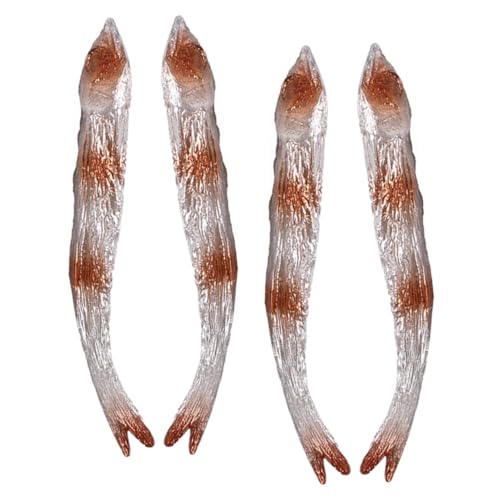 CIYODO 4 Stück Restaurant-Modell- simulierter Fisch gefälschtes Lebensmittelmodell Simulation Lebensmittelmodell lebensechtes Essensdekor lebensechte Fischfigur PVC CIYODO 4 Stück Restaurant-Modell- simulierter Fisch gefälschtes Lebensmittelmodell Simulation Lebensmittelmodell lebensechtes Essensdekor lebensechte Fischfigur PVC von CIYODO