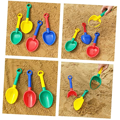 CIYODO 4 Stück Sandschaufel Sommerliches Strandspielzeug Sandspielzeug Für Den Strand Rot CIYODO 4 Stück Sandschaufel Sommerliches Strandspielzeug Sandspielzeug Für Den Strand Rot von CIYODO