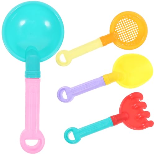 CIYODO 4 Stück Sandschaufelspielzeug für Kinderspielzeug Kleinkind gräbt Graben Werkzeuge Gardening Tool Sandspielzeug Plastik Zufällige Farbe CIYODO 4 Stück Sandschaufelspielzeug für Kinderspielzeug Kleinkind gräbt Graben Werkzeuge Gardening Tool Sandspielzeug Plastik Zufällige Farbe von CIYODO