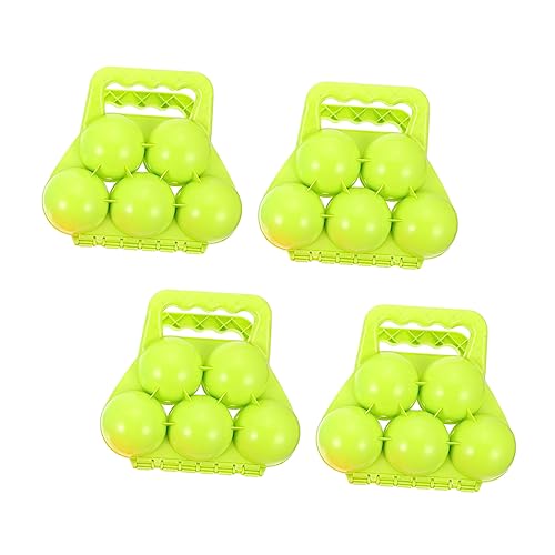 CIYODO 4 Stück Schneeballmacher Outdoor für Winteraktivitäten Praktische Clips zum Herstellen von Schneebällen Zufälligen Farben für Schneeballschlachten und Spaß im CIYODO 4 Stück Schneeballmacher Outdoor für Winteraktivitäten Praktische Clips zum Herstellen von Schneebällen Zufälligen Farben für Schneeballschlachten und Spaß im von CIYODO