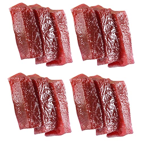 CIYODO Set Mit 4 Künstlichen Thunfischstücken Modellen Lebensechte Simulation Von Fischfleisch Für Küche Und Dekoration CIYODO Set Mit 4 Künstlichen Thunfischstücken Modellen Lebensechte Simulation Von Fischfleisch Für Küche Und Dekoration von CIYODO