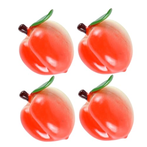 CIYODO 4 Stück Simuliertes Pfirsichmodell künstlich gefälscht Fruchtmodelle Pfirsichmodelle Miniaturfrucht Pfirsich-Stütze realistisches Pfirsichmodell Simulationsfrucht PVC rot CIYODO 4 Stück Simuliertes Pfirsichmodell künstlich gefälscht Fruchtmodelle Pfirsichmodelle Miniaturfrucht Pfirsich-Stütze realistisches Pfirsichmodell Simulationsfrucht PVC rot von CIYODO