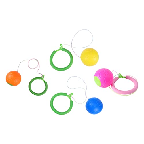 CIYODO 4 Stück Ball Mit Schnur Spielzeug Für Kinder Draußen Sport Spiel Kinderspielzeug von CIYODO