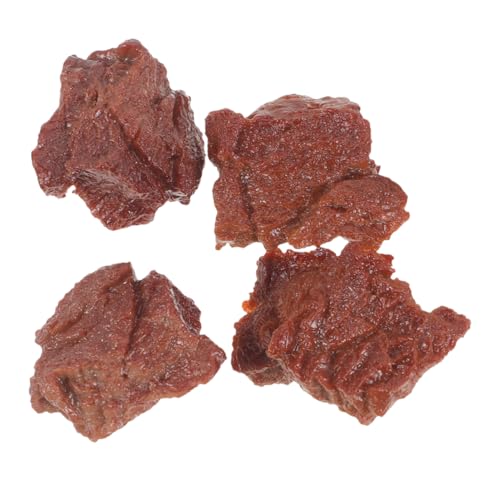 CIYODO 4 Stücke Realistische Künstliche Rindfleisch Steak Modell Pretend Spielen Lebensmittel Dekoration Simulation Ornament Für Restaurant Küche CIYODO 4 Stücke Realistische Künstliche Rindfleisch Steak Modell Pretend Spielen Lebensmittel Dekoration Simulation Ornament Für Restaurant Küche von CIYODO