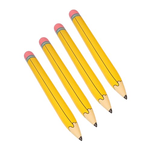 CIYODO 4 Stück Teiliges Aufblasbare Riesen-bleistift-luftballons Lebendige Schulanfang-deko für Klassenzimmer Langlebige Tragbare Party Abschlussfeier-accessoires CIYODO 4 Stück Teiliges Aufblasbare Riesen-bleistift-luftballons Lebendige Schulanfang-deko für Klassenzimmer Langlebige Tragbare Party Abschlussfeier-accessoires von CIYODO