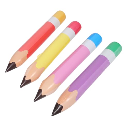CIYODO 4 Stück Teiliges Aufblasbare Riesen-bleistifte aus Robustem PVC Bunte Partydeko für Klassenzimmer Schulanfang Abschlussfeiern Kreative Dekoration für Schulveranstaltungen CIYODO 4 Stück Teiliges Aufblasbare Riesen-bleistifte aus Robustem PVC Bunte Partydeko für Klassenzimmer Schulanfang Abschlussfeiern Kreative Dekoration für Schulveranstaltungen von CIYODO