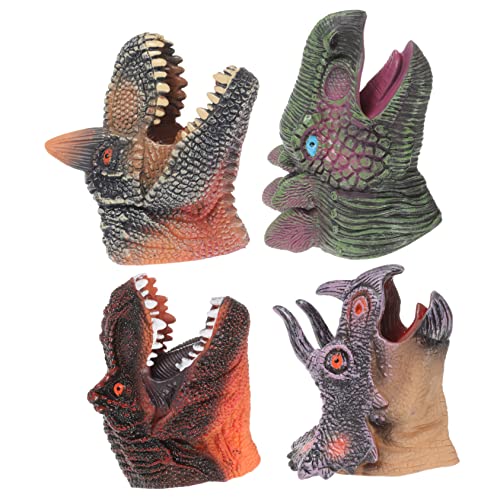 CIYODO 4 Stück Teiliges Dinosaurier Handpuppen Realistische Figuren für Tyrannosaurus Triceratops Stegosaurus Brachiosaurus für Rollenspiele Kreative Spiele CIYODO 4 Stück Teiliges Dinosaurier Handpuppen Realistische Figuren für Tyrannosaurus Triceratops Stegosaurus Brachiosaurus für Rollenspiele Kreative Spiele von CIYODO
