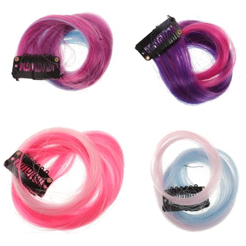 CIYODO 4 Stück Teiliges Doll Wigs aus Kunsthaar Curly Wigs für DIY Puppen Realistische Haarverlängerungen für Puppen Langlebige Dekorationen für Kreative Spielmomente CIYODO 4 Stück Teiliges Doll Wigs aus Kunsthaar Curly Wigs für DIY Puppen Realistische Haarverlängerungen für Puppen Langlebige Dekorationen für Kreative Spielmomente von CIYODO