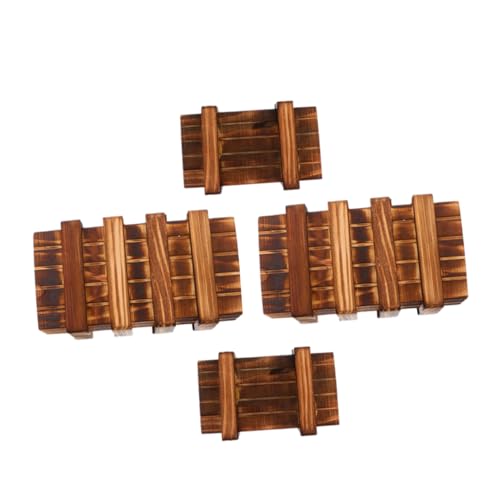 CIYODO 4 Stück Teiliges Geheimfach Puzzle Box für Holz Eltern Junge Mädchen Interaktion Sicher und Praktisch für Reisen und Kreative Herausforderungen CIYODO 4 Stück Teiliges Geheimfach Puzzle Box für Holz Eltern Junge Mädchen Interaktion Sicher und Praktisch für Reisen und Kreative Herausforderungen von CIYODO