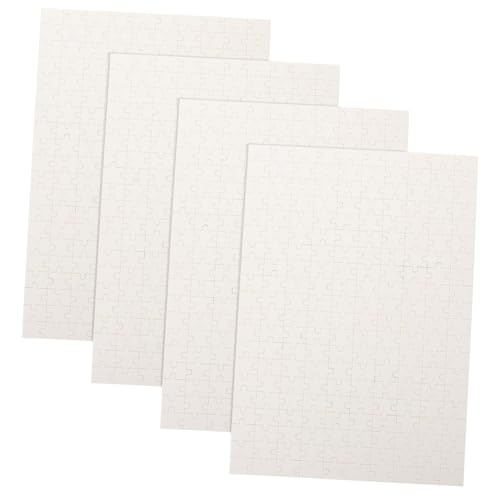 CIYODO 4 Stück Teiliges Leeres Sublimationspuzzle aus Holz Teile DIY Puzzle für Kreative Gestaltung zum Bedrucken und Personalisieren Robust und Glatt für Dekoration und Bildung CIYODO 4 Stück Teiliges Leeres Sublimationspuzzle aus Holz Teile DIY Puzzle für Kreative Gestaltung zum Bedrucken und Personalisieren Robust und Glatt für Dekoration und Bildung von CIYODO