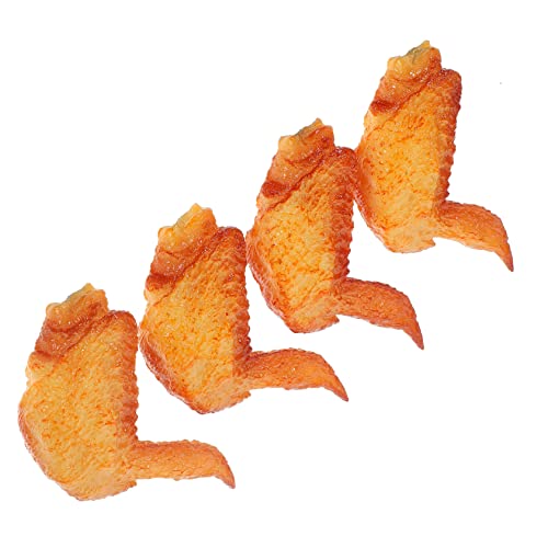 CIYODO Chicken Wings Modell Für Jungen Und Mädchen Gefälschte Küche Zubehör 4pcs Realistische Huhn CIYODO Chicken Wings Modell Für Jungen Und Mädchen Gefälschte Küche Zubehör 4pcs Realistische Huhn von CIYODO