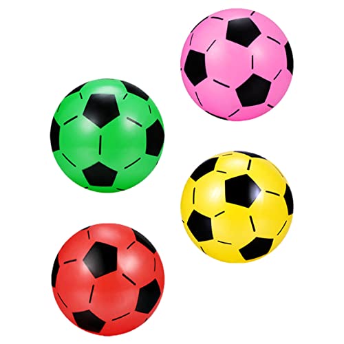 CIYODO 4 Stück aufblasbarer Fußball Outdoor-Sport-Fußbälle kleine Fußbälle für groß Fußballspiel Fußball im Freien Fußbälle für Kleinkinder Jugend Fußball Plastik Zufällige Farbe CIYODO 4 Stück aufblasbarer Fußball Outdoor-Sport-Fußbälle kleine Fußbälle für groß Fußballspiel Fußball im Freien Fußbälle für Kleinkinder Jugend Fußball Plastik Zufällige Farbe von CIYODO