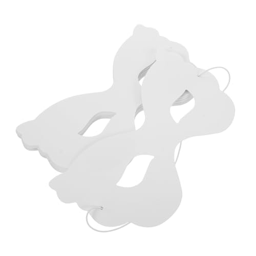 CIYODO 40 Stück Bemalte Kindermasken Künstlerische DIY Masken Halbgesichtsmasken Halloween Kostümmasken Cosplay Papiermasken Leere Bemalbare Masken Papierkunstmasken Papiermasken CIYODO 40 Stück Bemalte Kindermasken Künstlerische DIY Masken Halbgesichtsmasken Halloween Kostümmasken Cosplay Papiermasken Leere Bemalbare Masken Papierkunstmasken Papiermasken von CIYODO