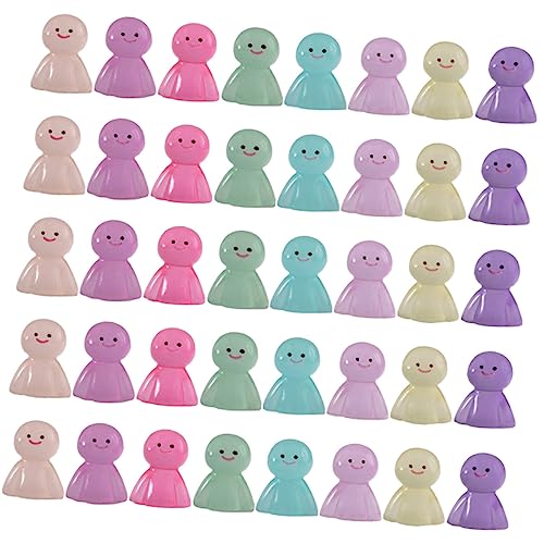 CIYODO 40 Stücke Miniatur Figur Leuchtend Sunny Puppe Simulation Dekorationen Aus Harz CIYODO 40 Stücke Miniatur Figur Leuchtend Sunny Puppe Simulation Dekorationen Aus Harz von CIYODO