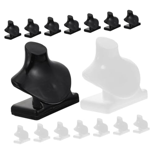 CIYODO 40 Stück Teiliges Schmuckständer Puppenhaus Miniatur Halskettenhalter in Weiß und Schwarz Stilvolles Schmuckdisplay mit Robustem Design Einfach zu Reinigen Spiel und Dekoration CIYODO 40 Stück Teiliges Schmuckständer Puppenhaus Miniatur Halskettenhalter in Weiß und Schwarz Stilvolles Schmuckdisplay mit Robustem Design Einfach zu Reinigen Spiel und Dekoration von CIYODO