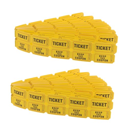 CIYODO Tombola-lose Grün Für Veranstaltungen Tickets Event-Tickets Karneval Preislose Partydekoration CIYODO Tombola-lose Grün Für Veranstaltungen Tickets Event-Tickets Karneval Preislose Partydekoration von CIYODO