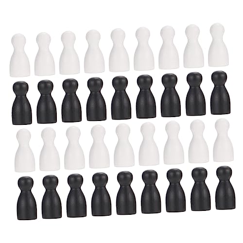 CIYODO 48 Stück Brettspiel Schachfiguren Bildungsspielzeug Flugschach Schachfigur Black Holz CIYODO 48 Stück Brettspiel Schachfiguren Bildungsspielzeug Flugschach Schachfigur Black Holz von CIYODO