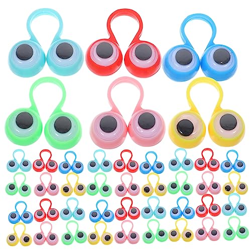 CIYODO 48 Stück Teiliges Finger mit Großen Beweglichen Augenringen Bunte Lernspielzeug Ringe für Interaktives und Fantasievolle Aktivitäten Sichere Glatte Oberfläche als Partygeschenk CIYODO 48 Stück Teiliges Finger mit Großen Beweglichen Augenringen Bunte Lernspielzeug Ringe für Interaktives und Fantasievolle Aktivitäten Sichere Glatte Oberfläche als Partygeschenk von CIYODO