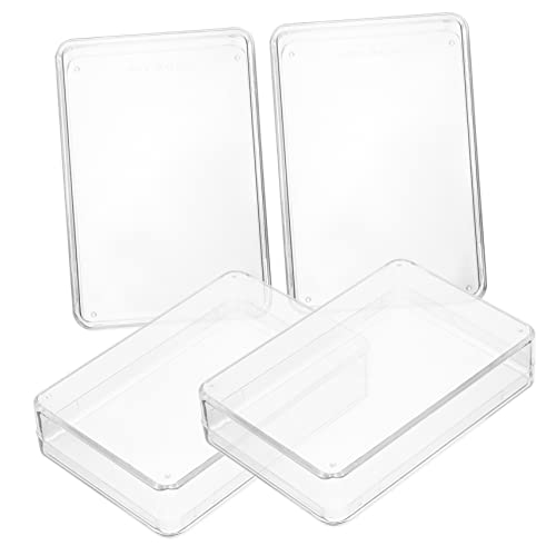 CIYODO 4Stücke Kunststoff Spielkartenboxen Organizer für Poker und Spielkarten Transparente Aufbewahrungsbox mit Deckel für Karten Knöpfe und Mehr CIYODO 4Stücke Kunststoff Spielkartenboxen Organizer für Poker und Spielkarten Transparente Aufbewahrungsbox mit Deckel für Karten Knöpfe und Mehr von CIYODO