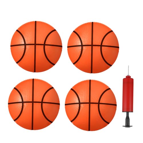 CIYODO 4er Set Aufblasbare Basketballspielzeuge Anti Rutsch Design PVC Basketbälle Mit Luftpumpe Ideales Wasserspielzeug Für Pool Und Garten Farblich Zufällig CIYODO 4er Set Aufblasbare Basketballspielzeuge Anti Rutsch Design PVC Basketbälle Mit Luftpumpe Ideales Wasserspielzeug Für Pool Und Garten Farblich Zufällig von CIYODO