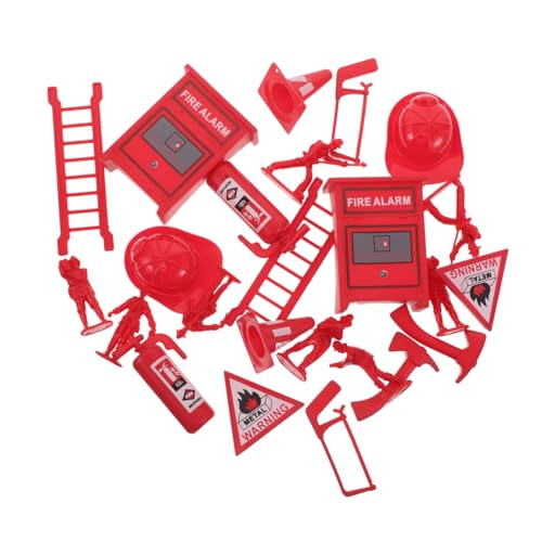 CIYODO 5 Sätze Teiliges Feuerwehrmann Spielset für Puppenhaus Mini Feuerlöscher und Feuerwehrwerkzeuge aus Kunststoff Realistische Rettungszubehör für Kooperatives Rollenspiel und CIYODO 5 Sätze Teiliges Feuerwehrmann Spielset für Puppenhaus Mini Feuerlöscher und Feuerwehrwerkzeuge aus Kunststoff Realistische Rettungszubehör für Kooperatives Rollenspiel und von CIYODO