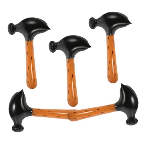 CIYODO Aufblasbarer Hammer Aus PVC Für Kinder Faltbar Und Leicht Zu Transportieren Für Poolparty Und Spiel 5 Stück Im Satz von CIYODO