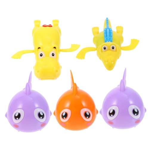 CIYODO 5 Stück Aufziehbares Badespielzeug Schwimmendes Badespielzeug Für Babybadewannen -Pool- Kinderpoolspielzeug Kunststoff Kunststoff Zufällige Farbe CIYODO 5 Stück Aufziehbares Badespielzeug Schwimmendes Badespielzeug Für Babybadewannen -Pool- Kinderpoolspielzeug Kunststoff Kunststoff Zufällige Farbe von CIYODO