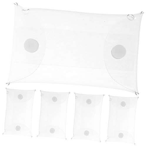 CIYODO 5 Stück Blindbox-puppentasche Lagerung Puppenmodell-aufbewahrungskoffer Ausstellung Sammelboxen Klare Figur Puppentasche Kleine Puppenbeutel Modellfall Schaukästen Modellkoffer PVC von CIYODO