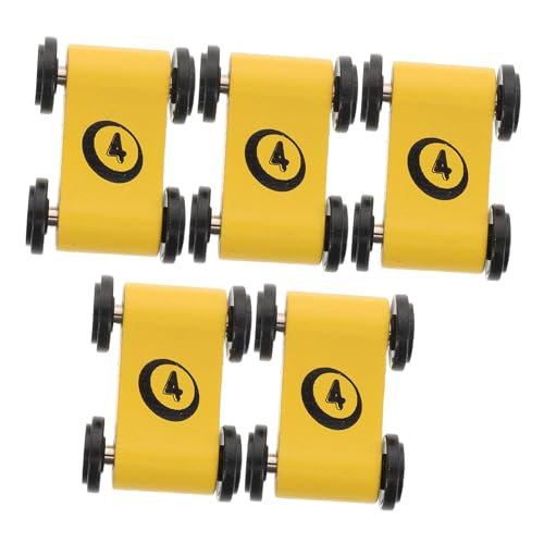 CIYODO 5 Stück Hölzerne Rückenlastwagenspielzeug Miniatur-rennbahn- Kleinkind-rennstrecke Kinderauto Rennauto Aus Holz Für Kinderspielzeug Yellow CIYODO 5 Stück Hölzerne Rückenlastwagenspielzeug Miniatur-rennbahn- Kleinkind-rennstrecke Kinderauto Rennauto Aus Holz Für Kinderspielzeug Yellow von CIYODO
