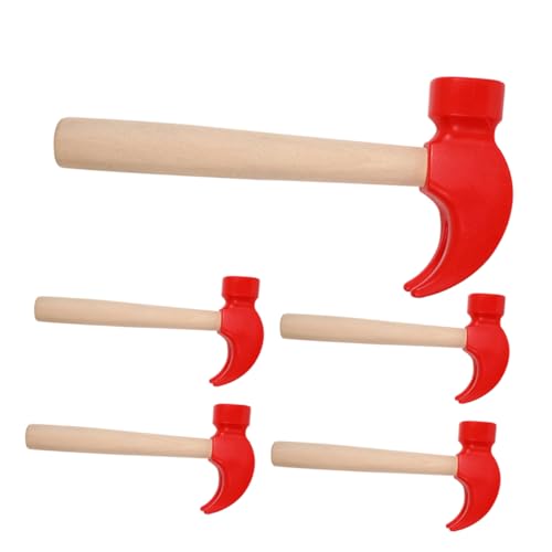 CIYODO 5 Stück Holzhammer Spielzeugset für Teiliges aus Sicherem Holz für Kleinkinder Motorischen Fähigkeiten und des Kreativen CIYODO 5 Stück Holzhammer Spielzeugset für Teiliges aus Sicherem Holz für Kleinkinder Motorischen Fähigkeiten und des Kreativen von CIYODO