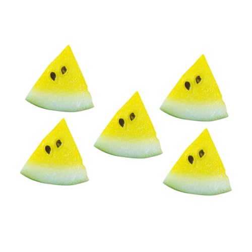 CIYODO 5 Stück Kleine Früchte Modell Requisite Wassermelone Niedlich Klein Mini Simulieren Puppenhaus Realistisch Einfach Rosa Geschnittene Frucht Figur Obst Modell Simulation Dekoration CIYODO 5 Stück Kleine Früchte Modell Requisite Wassermelone Niedlich Klein Mini Simulieren Puppenhaus Realistisch Einfach Rosa Geschnittene Frucht Figur Obst Modell Simulation Dekoration von CIYODO