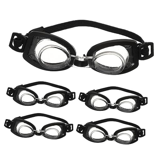CIYODO 5 Stück Mini Schwimmbrillen für Puppen Teiliges Accessoires für Puppen Fotorequisiten Langlebig und für Kreative Spielideen CIYODO 5 Stück Mini Schwimmbrillen für Puppen Teiliges Accessoires für Puppen Fotorequisiten Langlebig und für Kreative Spielideen von CIYODO