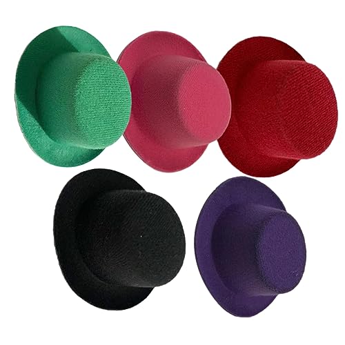 CIYODO 5 Stück Miniaturhüte aus Eva für Puppen Dekorative Bastelhüte und Weinrot DIY Projekte und Kreative Bastelideen CIYODO 5 Stück Miniaturhüte aus Eva für Puppen Dekorative Bastelhüte und Weinrot DIY Projekte und Kreative Bastelideen von CIYODO