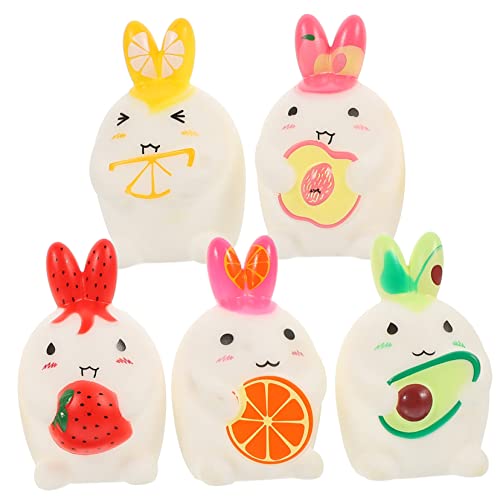 CIYODO 5 Stück Obst Kaninchen Fingerpuppe Kaninchen Puppen Hasen Tier Handpuppe Finger Finger Mini Charakter Fingerpuppe Fingerpuppen Weiches Gummi CIYODO 5 Stück Obst Kaninchen Fingerpuppe Kaninchen Puppen Hasen Tier Handpuppe Finger Finger Mini Charakter Fingerpuppe Fingerpuppen Weiches Gummi von CIYODO