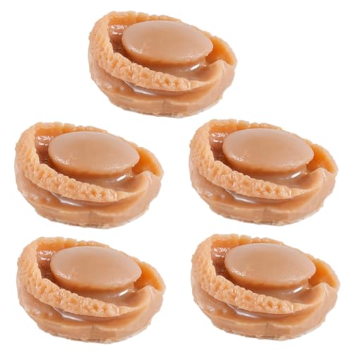 CIYODO 5 Stück Simulierte Mini-Abalone kinderspielzeug детские игрушки Miniatures miniaturmodelle Decor gefälschtes Essen Mini-Basteldekore Mini Spiel Essen Plastik Brown CIYODO 5 Stück Simulierte Mini-Abalone kinderspielzeug детские игрушки Miniatures miniaturmodelle Decor gefälschtes Essen Mini-Basteldekore Mini Spiel Essen Plastik Brown von CIYODO
