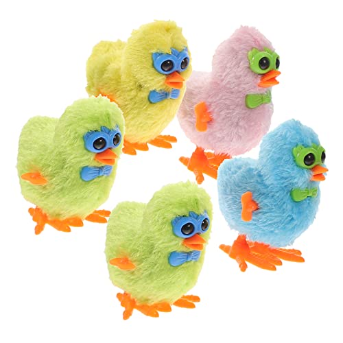 CIYODO 5 Stück Teiliges Aufziehspielzeug Hüpfende Küken Lustige Plüschtiere mit Aufziehmechanismus für Mitgebsel für Partys und Zufällige Farben Zufällige Farbe CIYODO 5 Stück Teiliges Aufziehspielzeug Hüpfende Küken Lustige Plüschtiere mit Aufziehmechanismus für Mitgebsel für Partys und Zufällige Farben Zufällige Farbe von CIYODO
