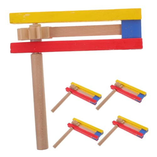 CIYODO 5 Stück Teiliges Holzratschen mit Selbstrotierendem Design Traditioneller Handklatscher aus Langlebigem Holz für Sportveranstaltungen Geburtstagsfeiern und Musikalische Anfeuerung CIYODO 5 Stück Teiliges Holzratschen mit Selbstrotierendem Design Traditioneller Handklatscher aus Langlebigem Holz für Sportveranstaltungen Geburtstagsfeiern und Musikalische Anfeuerung von CIYODO