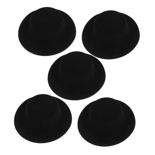 CIYODO 5 Stück Teiliges Miniaturhüte aus Filz für Puppen DIY Dekoration Kleine Bastelmütze für Puppenhäuser Hautfreundlich und Langlebig Zubehör für Kreative Projekte und Puppenstyling CIYODO 5 Stück Teiliges Miniaturhüte aus Filz für Puppen DIY Dekoration Kleine Bastelmütze für Puppenhäuser Hautfreundlich und Langlebig Zubehör für Kreative Projekte und Puppenstyling von CIYODO