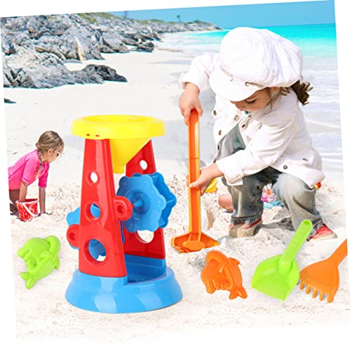 CIYODO 5 Stück Teiliges Strandspielzeug Set für Eimer Schaufel und Sanduhr Leichtes Kindersicheres Abs Material für Kreatives Am Strand und Outdoor Spaß CIYODO 5 Stück Teiliges Strandspielzeug Set für Eimer Schaufel und Sanduhr Leichtes Kindersicheres Abs Material für Kreatives Am Strand und Outdoor Spaß von CIYODO