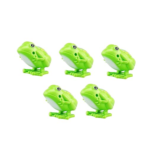 CIYODO 5 Stücke Uhrwerk Frosch Pädagogisches Spaß Springenden Frosch Uhrwerk Grün von CIYODO