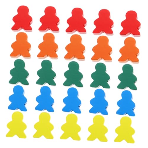 CIYODO 50 Stück Bunte Holzspielsteine für Brettspiele Vielseitige Farbenfrohe Figuren für Klassenzimmer Familien und Outdoor Aktivitäten zum Zählen und Sortieren CIYODO 50 Stück Bunte Holzspielsteine für Brettspiele Vielseitige Farbenfrohe Figuren für Klassenzimmer Familien und Outdoor Aktivitäten zum Zählen und Sortieren von CIYODO