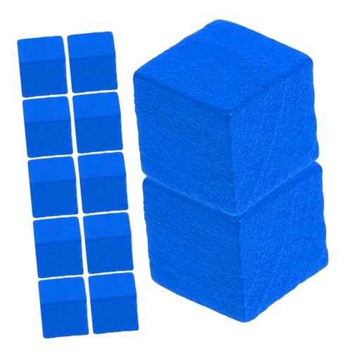 CIYODO 50 Stück Holz Schach Schachbrett Spiel Erwachsene Mini Schach Ersatz Tischmarker Blue von CIYODO