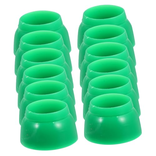 CIYODO 50 Stück Kunststoff Schraubenkappen für Spielplatzgeräte Schutzkappen für Stifte und Muttern Sicherheitsabdeckungen für Kinderbereiche Einfache Montage Hygienisch Vielseitig von CIYODO