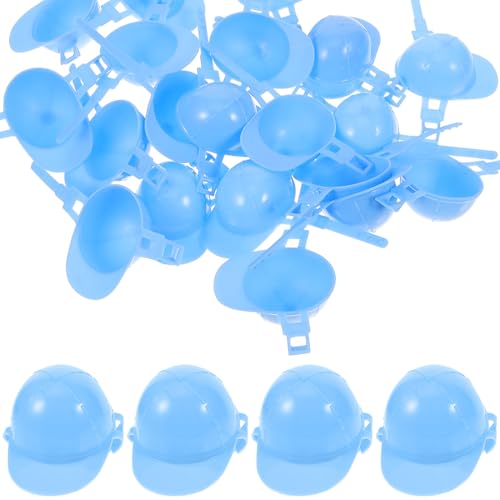 CIYODO 50 Stück Mini-Bauhut Bauherrenhut Puppe Kappe Konstruktion Junge halllowen heeloween tortendeko firmung Security Cap DIY-Zubehör Vogelhut Mini-Sicherheitshut- Plastik Sky-Blue CIYODO 50 Stück Mini-Bauhut Bauherrenhut Puppe Kappe Konstruktion Junge halllowen heeloween tortendeko firmung Security Cap DIY-Zubehör Vogelhut Mini-Sicherheitshut- Plastik Sky-Blue von CIYODO