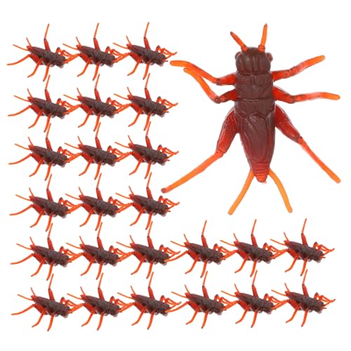 CIYODO 50 Stück Realistische Fake Insekten Streichspielzeug Täuschend Echte Kunststoff Requisiten für Scherzspiele Halloween Feiern und Kinderunterhaltung CIYODO 50 Stück Realistische Fake Insekten Streichspielzeug Täuschend Echte Kunststoff Requisiten für Scherzspiele Halloween Feiern und Kinderunterhaltung von CIYODO